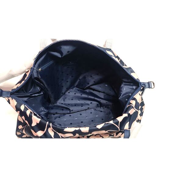 Kate Spade Jae Garden vine weekender tote bag and baby diaper bag matching set - Picture 7 of 16